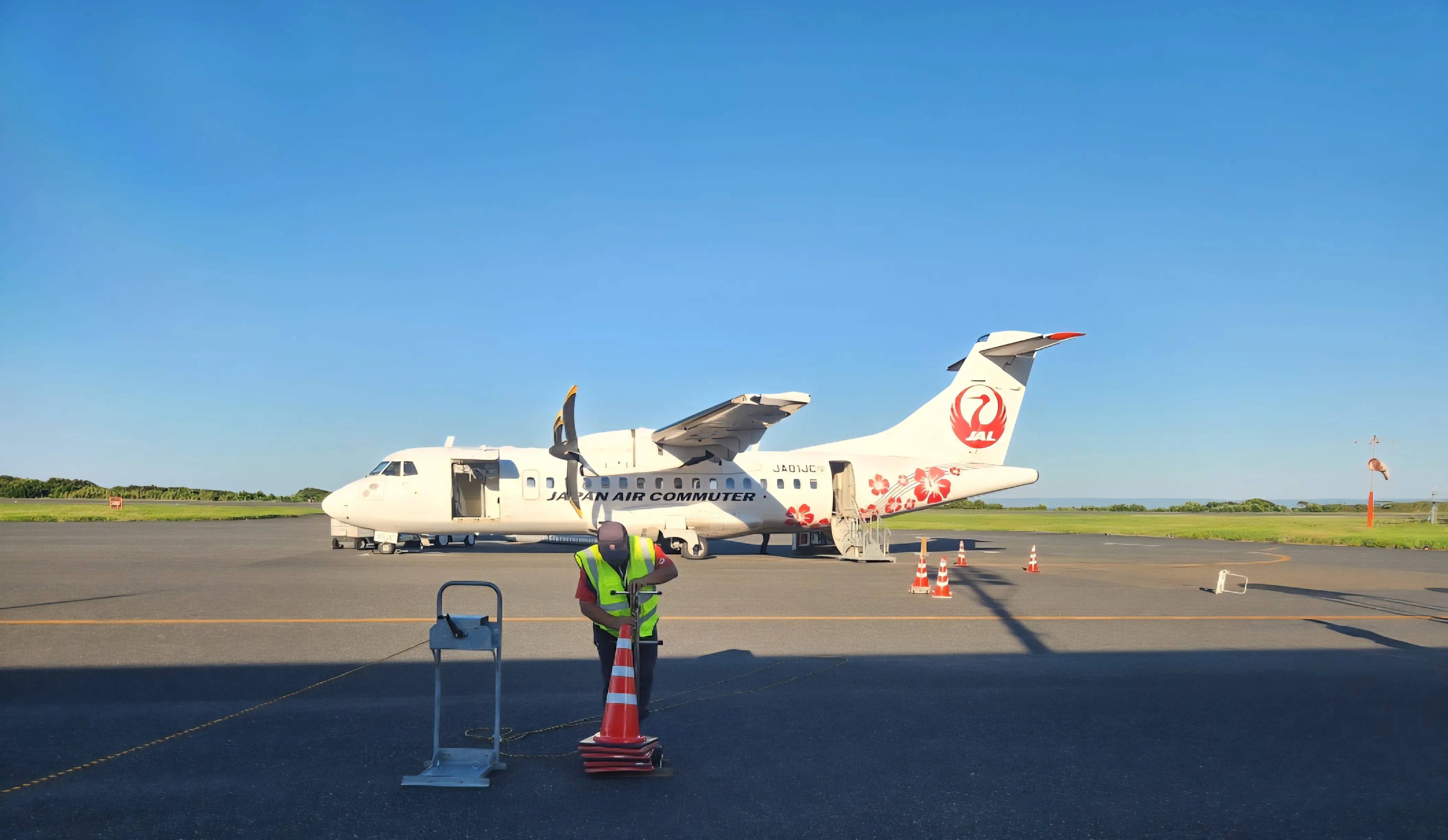 JAL Japan Air Commuter で屋久島空港へ