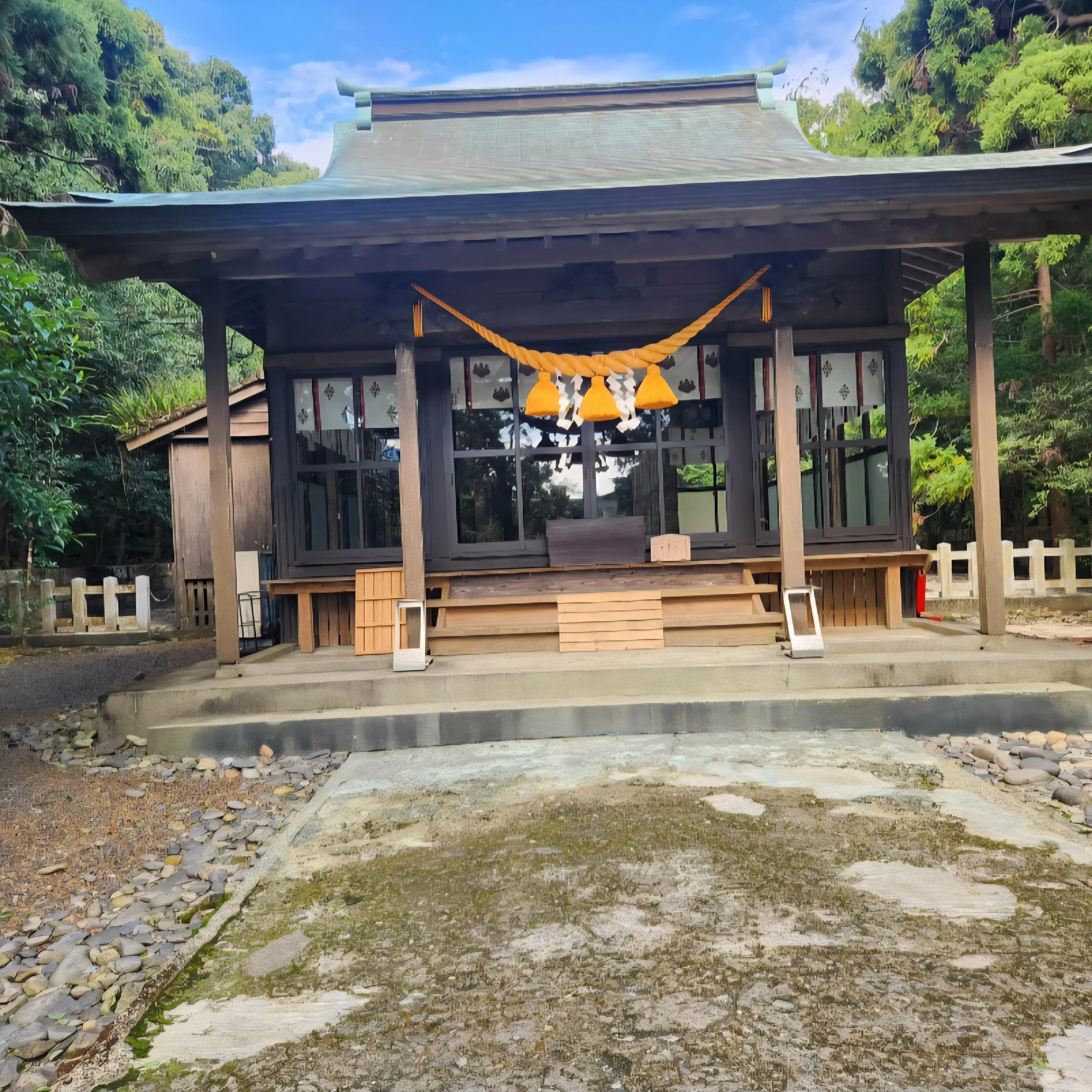 益救神社の社殿